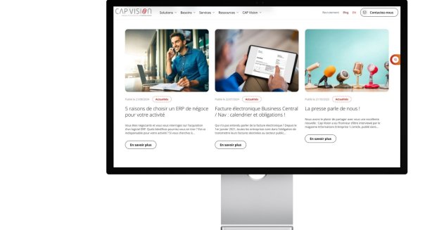 Découvrez le blog CAP Vision